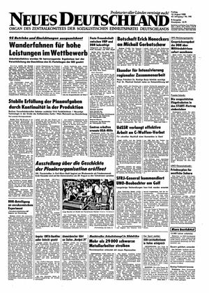 Neues Deutschland Online-Archiv on Aug 12, 1988
