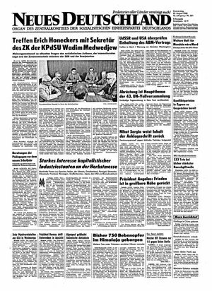 Neues Deutschland Online-Archiv vom 25.08.1988
