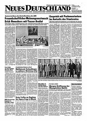 Neues Deutschland Online-Archiv vom 16.09.1988
