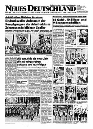 Neues Deutschland Online-Archiv vom 26.09.1988