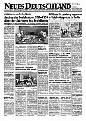 Neues Deutschland Online-Archiv vom 03.11.1988