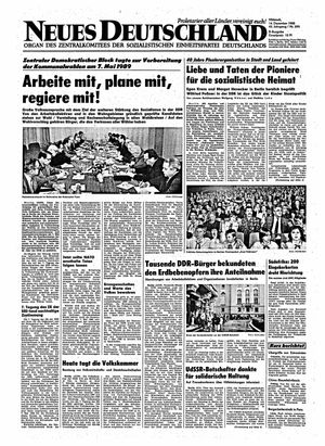 Neues Deutschland Online-Archiv on Dec 14, 1988