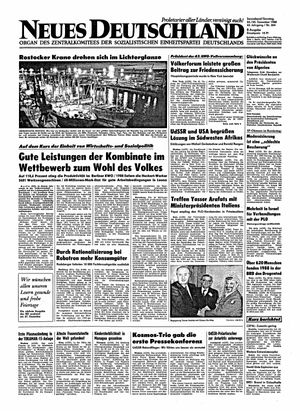 Neues Deutschland Online-Archiv vom 24.12.1988