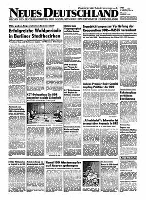 Neues Deutschland Online-Archiv vom 10.02.1989