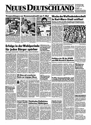 Neues Deutschland Online-Archiv vom 18.02.1989