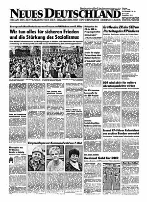 Neues Deutschland Online-Archiv vom 06.03.1989