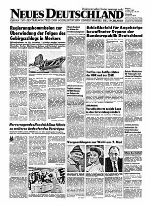 Neues Deutschland Online-Archiv vom 15.03.1989