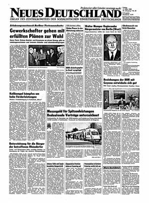 Neues Deutschland Online-Archiv vom 17.03.1989