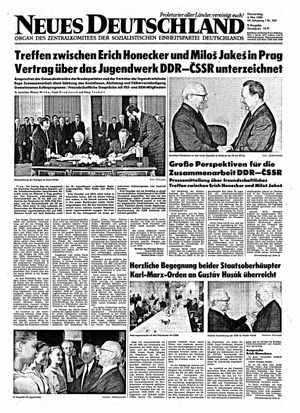 Neues Deutschland Online-Archiv vom 04.05.1989