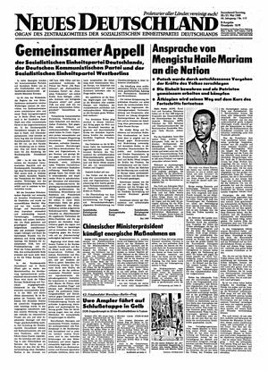 Neues Deutschland Online-Archiv vom 20.05.1989