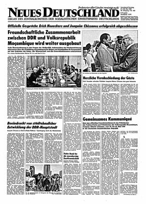 Neues Deutschland Online-Archiv vom 27.05.1989