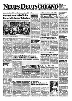 Neues Deutschland Online-Archiv vom 29.05.1989