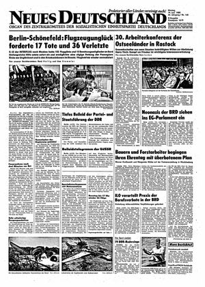Neues Deutschland Online-Archiv vom 19.06.1989