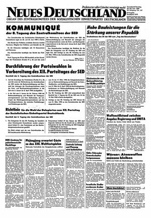 Neues Deutschland Online-Archiv vom 24.06.1989