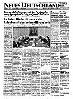 Neues Deutschland Online-Archiv vom 14.10.1989
