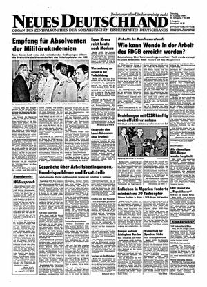 Neues Deutschland Online-Archiv vom 31.10.1989