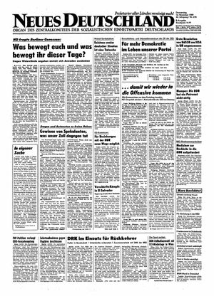 Neues Deutschland Online-Archiv on Nov 16, 1989
