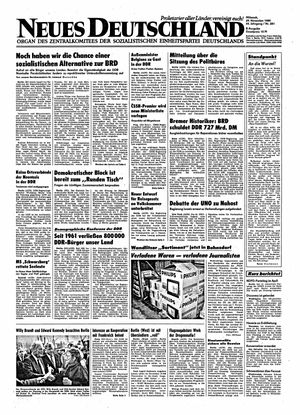 Neues Deutschland Online-Archiv vom 29.11.1989