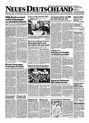 Neues Deutschland Online-Archiv vom 30.11.1989
