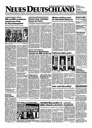 Neues Deutschland Online-Archiv vom 06.12.1989