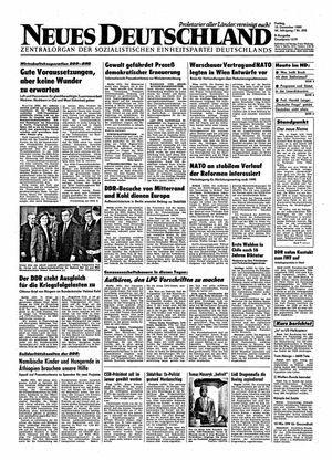 Neues Deutschland Online-Archiv vom 15.12.1989
