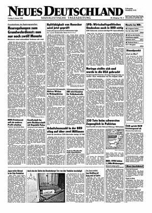 Neues Deutschland Online-Archiv vom 05.01.1990