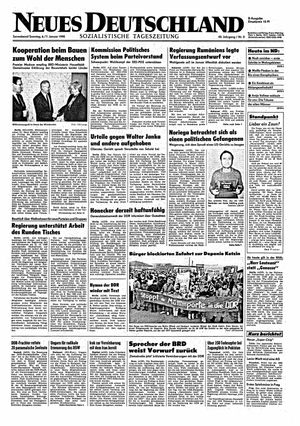 Neues Deutschland Online-Archiv on Jan 6, 1990