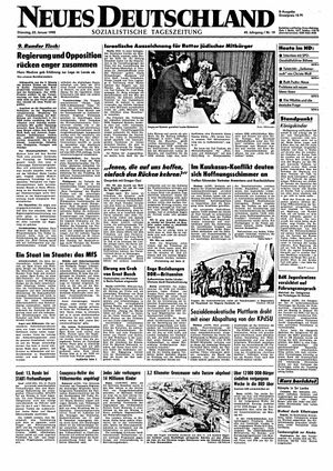 Neues Deutschland Online-Archiv vom 23.01.1990
