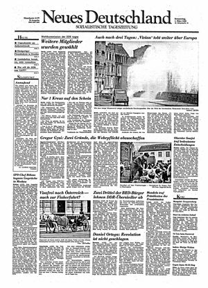 Neues Deutschland Online-Archiv vom 01.03.1990