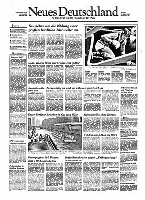 Neues Deutschland Online-Archiv vom 26.03.1990