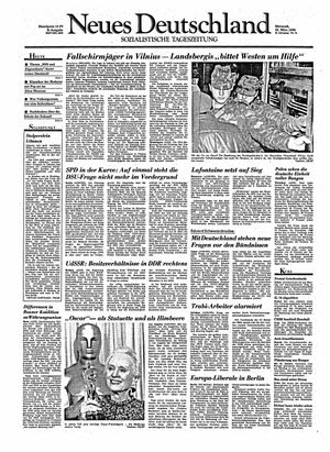 Neues Deutschland Online-Archiv on Mar 28, 1990