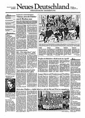 Neues Deutschland Online-Archiv vom 17.04.1990