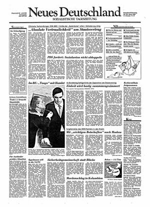 Neues Deutschland Online-Archiv vom 28.04.1990