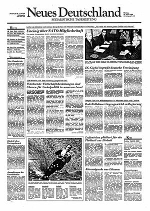 Neues Deutschland Online-Archiv vom 30.04.1990