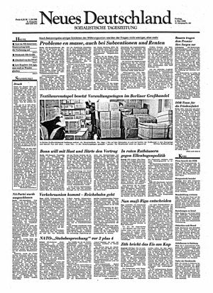 Neues Deutschland Online-Archiv vom 04.05.1990