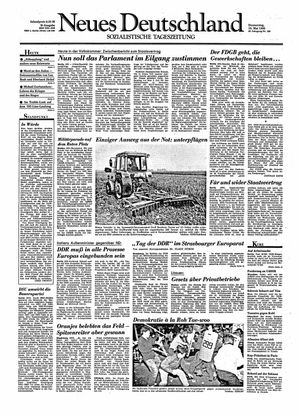Neues Deutschland Online-Archiv vom 10.05.1990