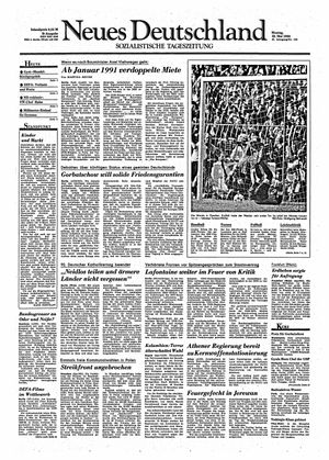 Neues Deutschland Online-Archiv vom 28.05.1990