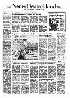Neues Deutschland Online-Archiv on Jun 20, 1990
