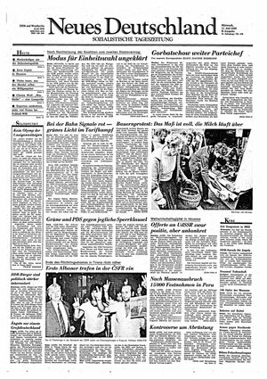 Neues Deutschland Online-Archiv vom 11.07.1990