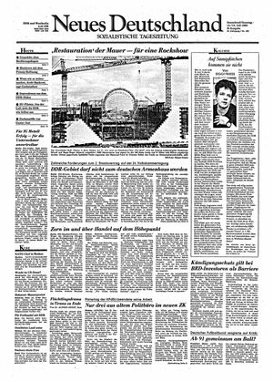 Neues Deutschland Online-Archiv vom 14.07.1990