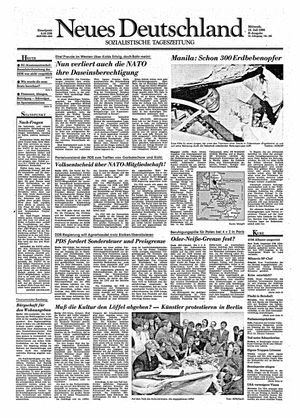 Neues Deutschland Online-Archiv on Jul 18, 1990