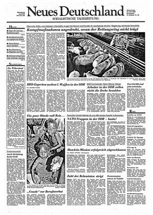 Neues Deutschland Online-Archiv vom 19.07.1990
