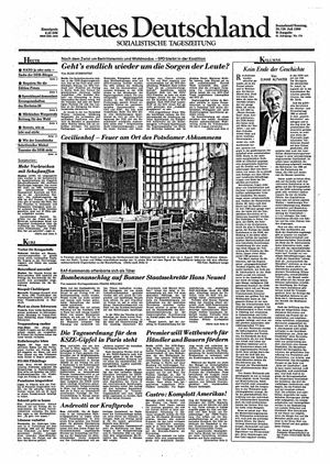 Neues Deutschland Online-Archiv vom 28.07.1990