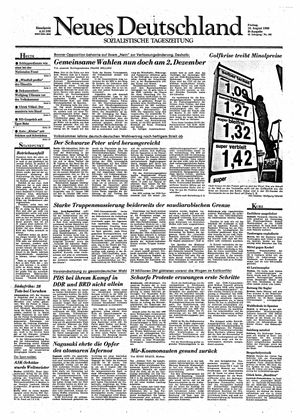 Neues Deutschland Online-Archiv vom 10.08.1990