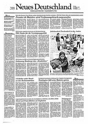 Neues Deutschland Online-Archiv vom 17.08.1990