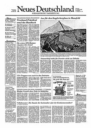 Neues Deutschland Online-Archiv vom 21.08.1990