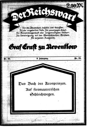 Reichswart vom 03.06.1922