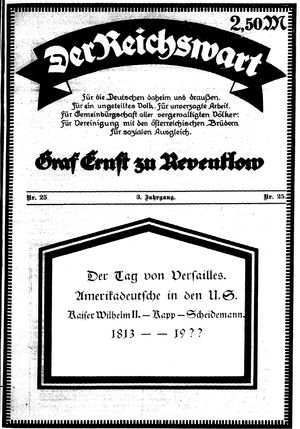 Reichswart vom 24.06.1922