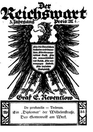 Reichswart vom 26.08.1922