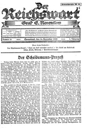 Reichswart on Dec 16, 1922